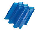 Meáin socraitheoir feadán PP/PVC 50mm