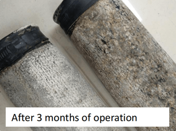 branda eile TUBE DIFFUSER tar éis oibríocht 3 mhí